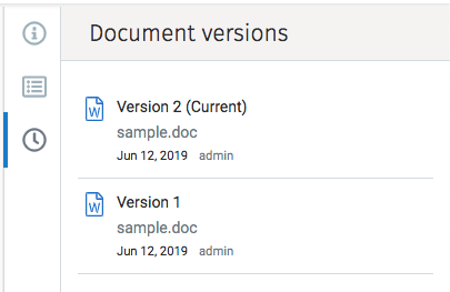 220D document preview versions list