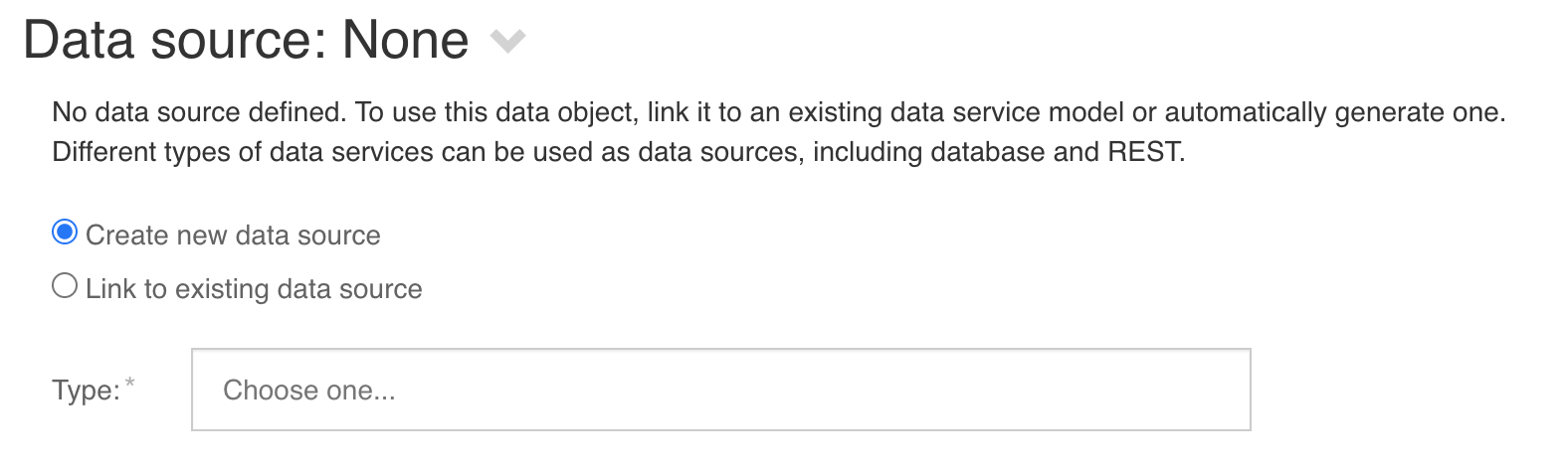 Data object data source